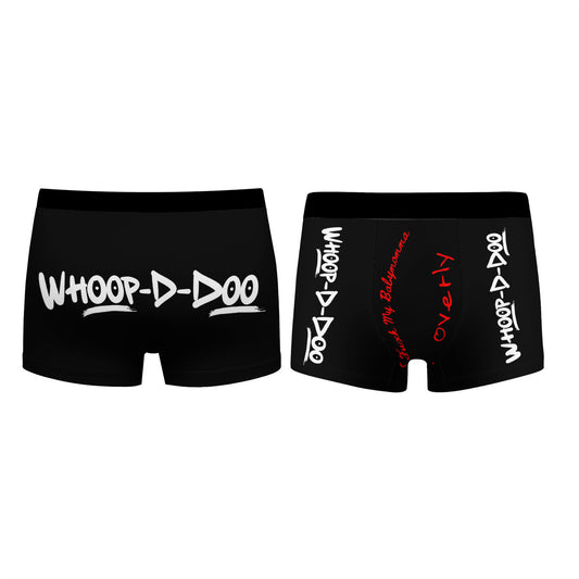 Premium  Men's All-Over Print Boxer Briefs with Comfort Pouch