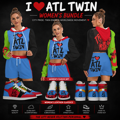 I Love Atlanta Twin Women's Bundle