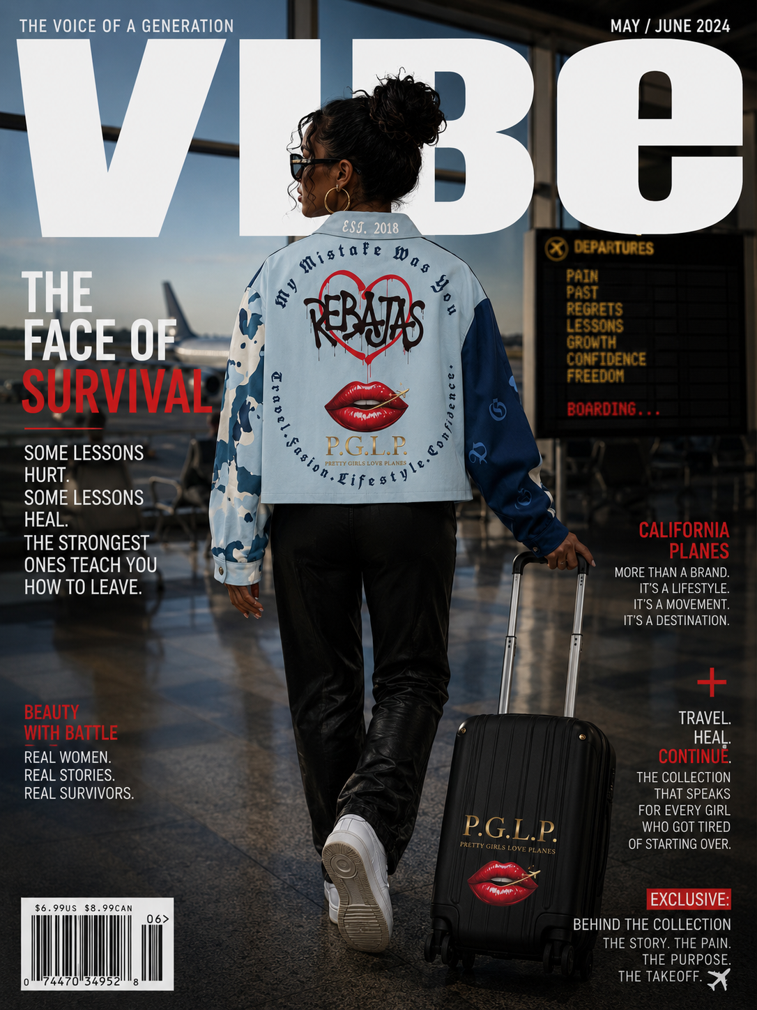 "P.G.L.P." The Face Of Survival™

A tribute to everyone who survived what was meant to break them. ❤️✈️📿