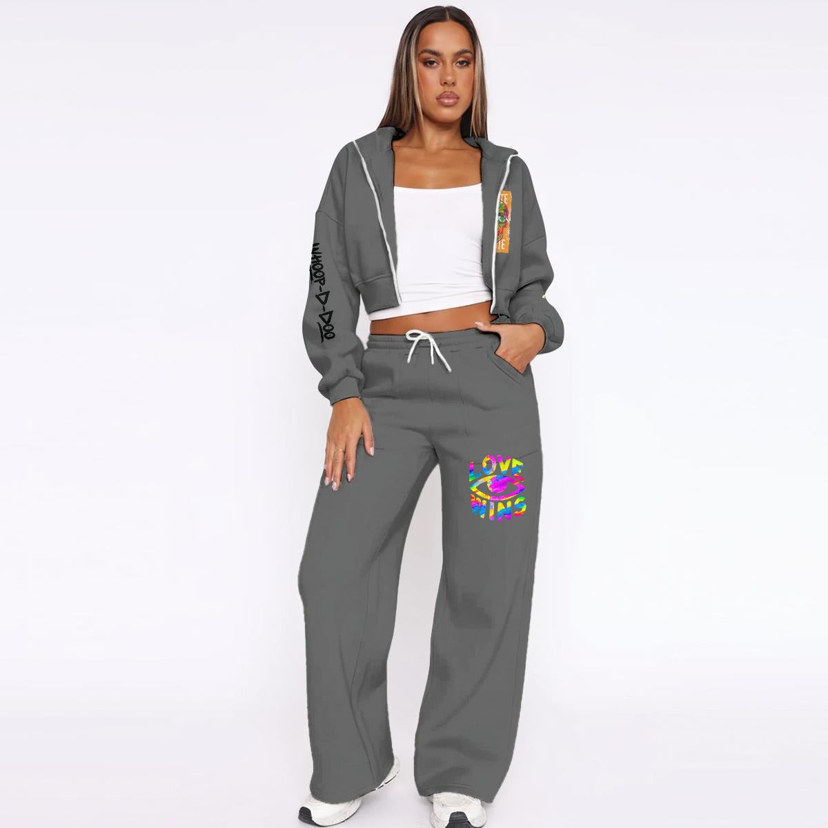 Women’s Tracksuit With Fleece|DTF