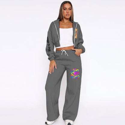 Women’s Tracksuit With Fleece|DTF