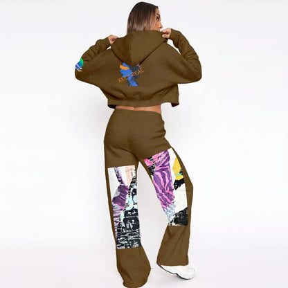 Women’s Tracksuit With Fleece|DTF