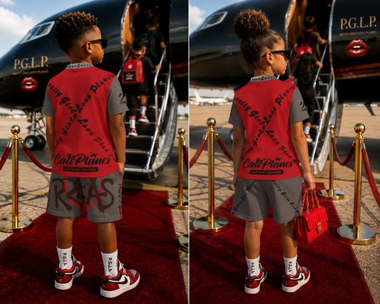 "P.G.L.P." Children's Sports T-Shirt Set