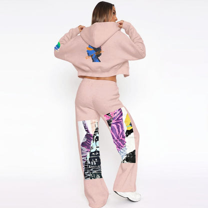Women’s Tracksuit With Fleece|DTF