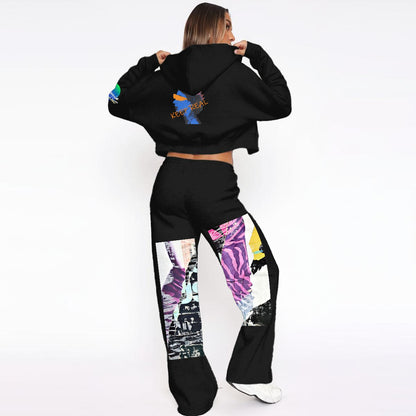 Women’s Tracksuit With Fleece|DTF