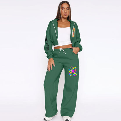 Women’s Tracksuit With Fleece|DTF